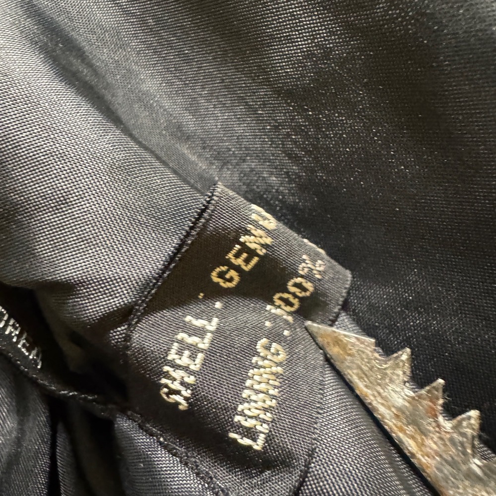 VTG Marsee Leather Jacket Men's Sz 38 Small Full Zip Motorcycle Grunge Black - Picture 7 of 16